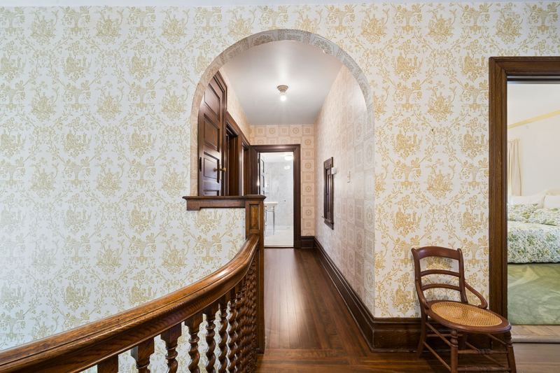 Second-floor hallway, 700 Meade Street